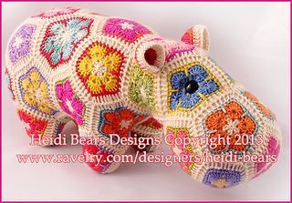 Happypotamus The Happy Hippo by Heidi Bears