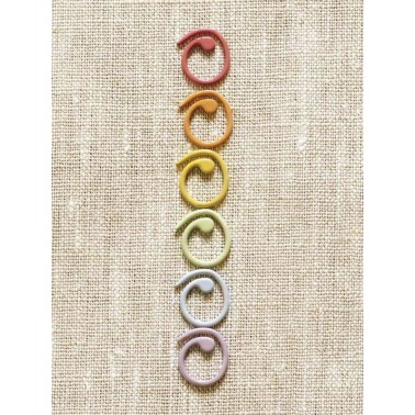 Coco Knits  - Colored split ring markers