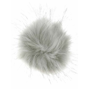 Pompón de pelo imitación piel para gorros y accesorios
