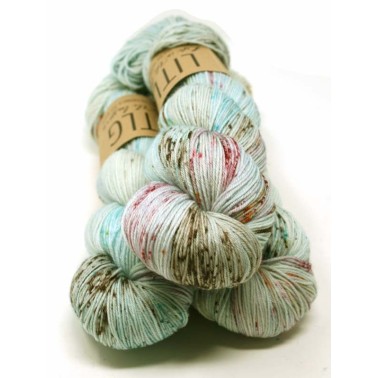 LITLG Fine Sock -  Sky Swan