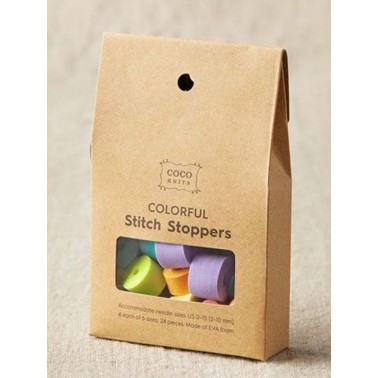 Tapones de puntas de colores Coco Knits