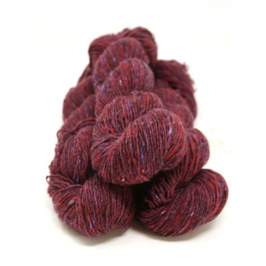 Isager Tweed - Wine