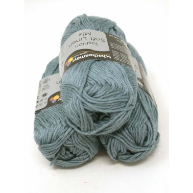 Soft Linen Mix - Ice Blue 52
