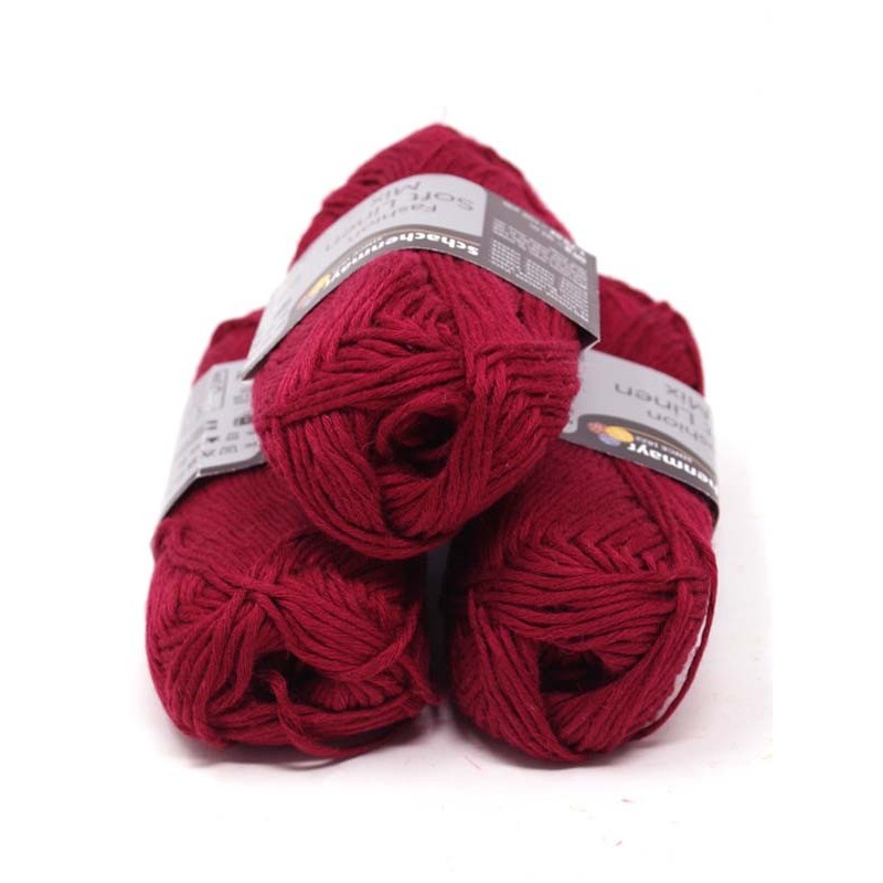 Soft Linen Mix -   Cardinal 34
