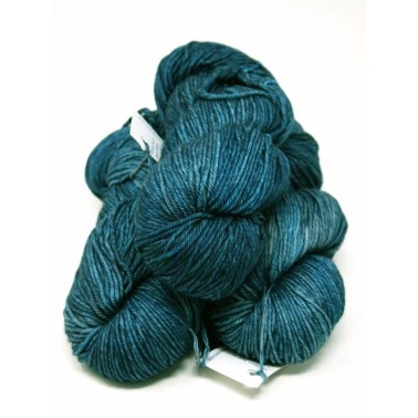 Malabrigo Rios Bobby Blue 027 lana merino grosor worsted