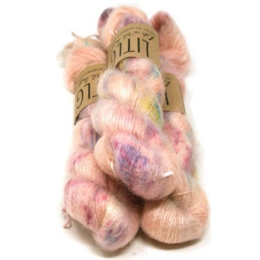 LITLG Mohair Silk Lace - Cantaloupe