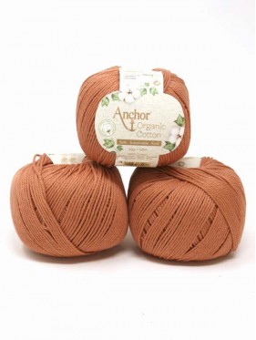 Anchor Organic Cotton - Earthy Brown 00038