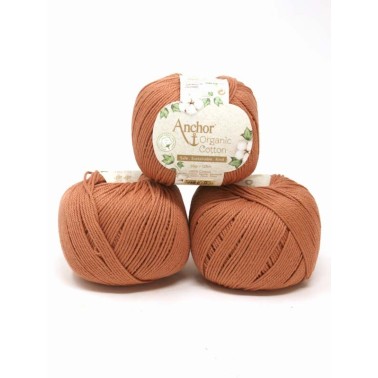 Anchor Organic Cotton - Earthy Brown 00038