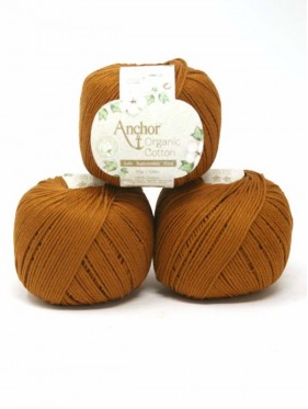 Anchor Organic Cotton - Caramel Brown 00309