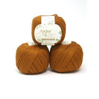 Anchor Organic Cotton - Caramel Brown 00309