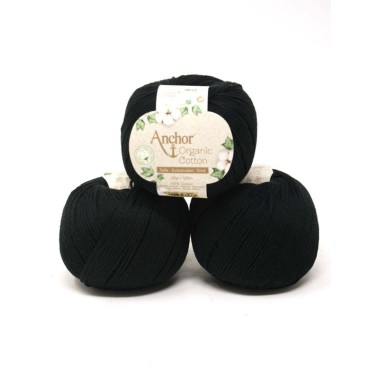 Anchor Organic Cotton - Black 1332