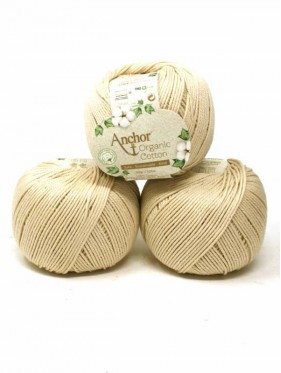 Anchor Organic Cotton - Sand Beach 387