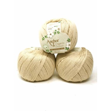 Anchor Organic Cotton - Sand Beach 387 light camel