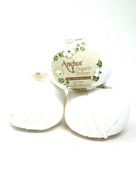 Anchor Organic Cotton - Snowy white 1331