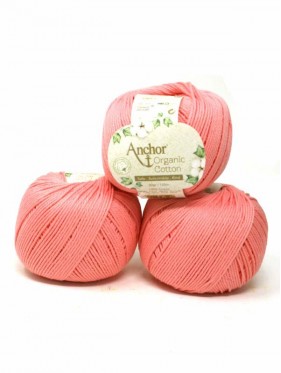 Anchor Organic Cotton - Flamingo Pink 410