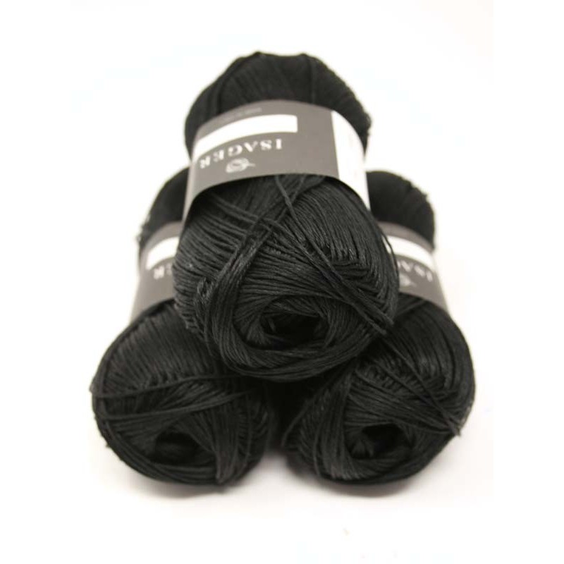 HOR Organic Linen -  Ink (black)