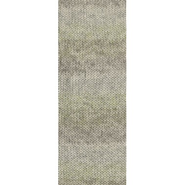 Solo Lino Print - Grey Beige Olive 151