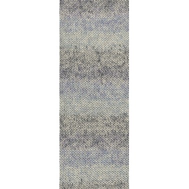 Solo Lino Print - Grey - Beige - Jeans 154