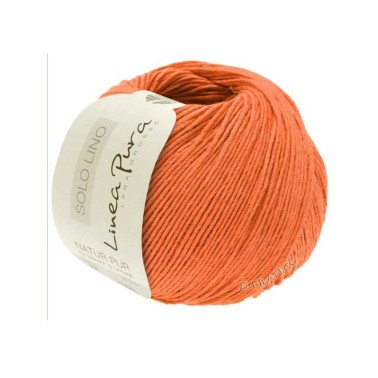 Solo Lino - Salmon Orange 43