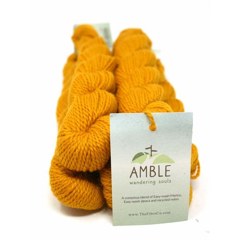 Amble - Yellow Earl Eco friendly **mini skein