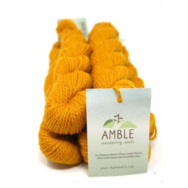 Amble - Yellow Earl Eco friendly **mini skein