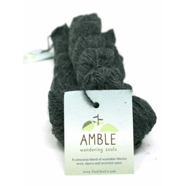Amble - Saddleback Slate Eco friendly **mini skein