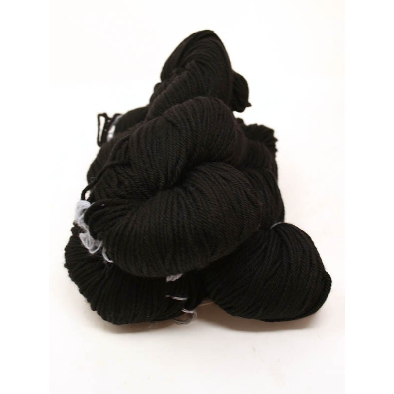 Malabrigo Ríos - Black 195 worsted merino wool