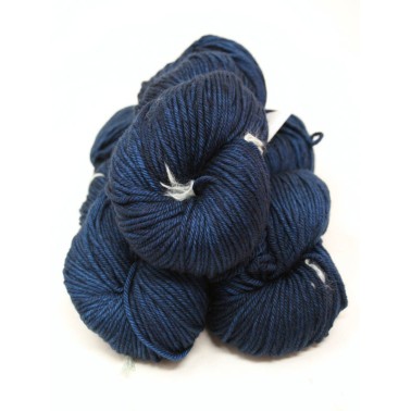 Malabrigo Rios Azul profundo 150 lana merino grosor worsted