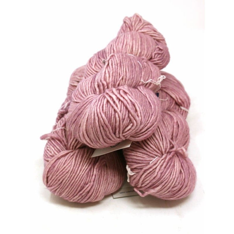 Malabrigo Worsted - Pink Frost worsted yarn ideal for quick projects