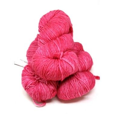 Malabrigo Worsted - Shocking Pink 184 hilo worsted ideal para proyectos rápidos