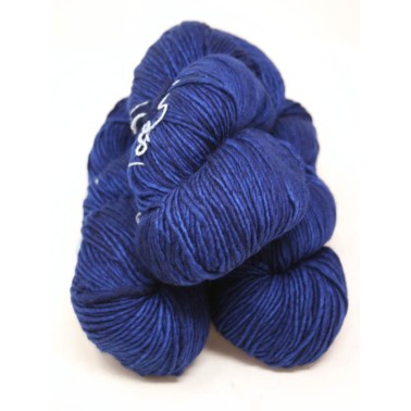  Malabrigo Worsted - Azul Bolita 080 hilo worsted ideal para proyectos rápidos
