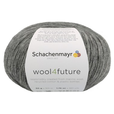 Schachenmayr - Wool4future Anthracite 98