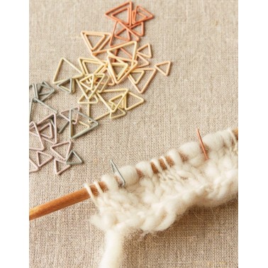Coco Knits - Colorful Triangle Stitchmarkers