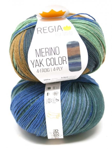 Regia - Merino Yak Premium Color 8509 Meadow gradient