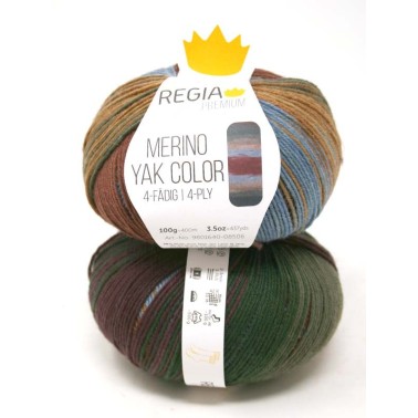 Regia - Merino Yak Premium Color 8506 Mountain gradient