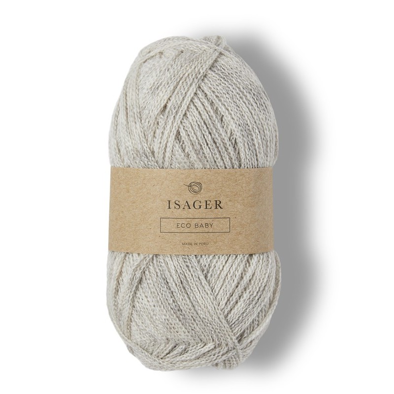 Isager Eco Baby - Light Warm Grey E2S