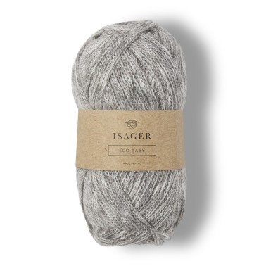 Isager Eco Baby - Medium Grey E4S