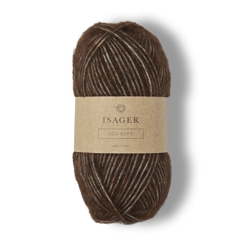 Isager Eco Soft - Brown E8S