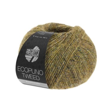 Ecopuno Tweed - 310 Yellow Grey
