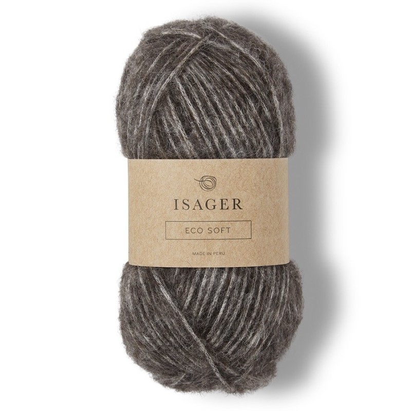 Isager Eco Soft - Medium Grey E4S