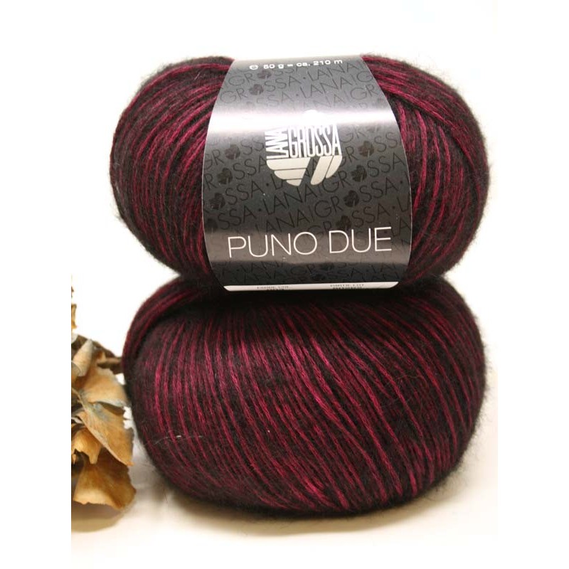 Puno Due -  03 Fucsia oscuro negro