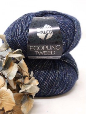 Ecopuno Tweed - 301 Blue