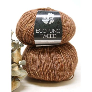 Ecopuno Tweed - 302 Brown