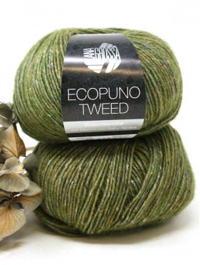 Ecopuno Tweed - 305 Olive