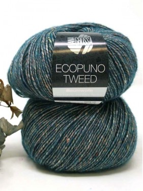 Ecopuno Tweed - 306 Electric Blue