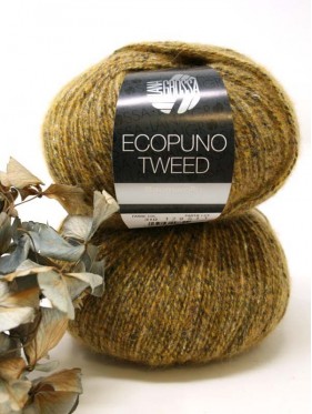 Ecopuno Tweed - 310 Yellow Grey