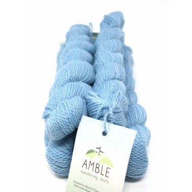 Amble - Clear Sky Eco friendly **mini skein