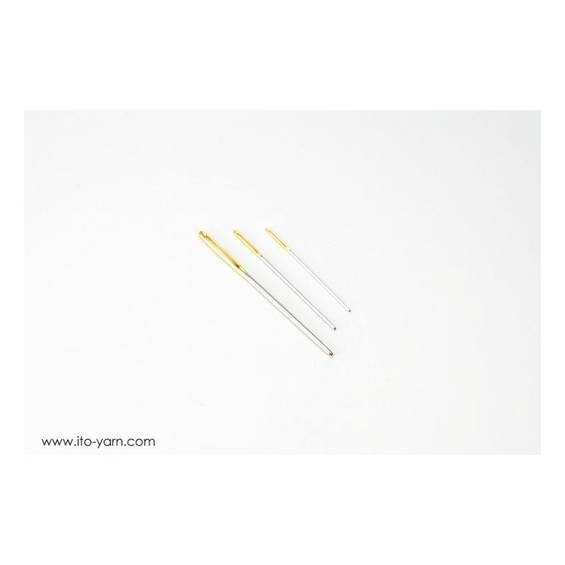 Ito Yarns  - Set agujas coser de metal  (set de 3 uds)