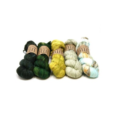 LITLG Singles - Mistery Kal Shawlography Set 5 uds BEACH HILL 