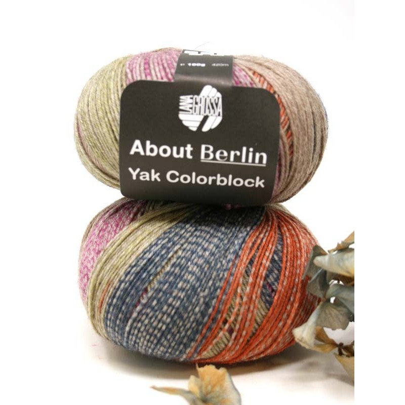 Lana Grossa About Berlin Yak Colorblock - 631